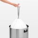 50 - 60 л. бели торбички за кош 10 бр. Brabantia размер H