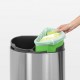 10 - 12 л. зелени торбички за кош 10 бр. Pedal Brabantia, размер C