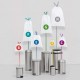 10 - 12 л. зелени торбички за кош 10 бр. Pedal Brabantia, размер C