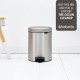 5 л. цвят матиран инокс кофа за боклук с педал Brabantia NewIcon