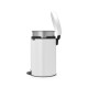 20 л. бял кош за боклук с педал Brabantia NewIcon