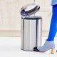 20 л. цвят матиран инокс кош за боклук с педал Brabantia NewIcon