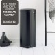 30 л. черен кош за боклук с педал Brabantia NewIcon
