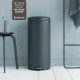 30 л. минерално сив кош за боклук с педал Brabantia NewIcon