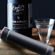 230 мл черна двустенна термо бутилка ASOBU от серия SKINNY MINI