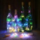 Тапа за бутилка с 8 LED светлини за декорации