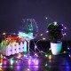 Тапа за бутилка с 8 LED светлини за декорации