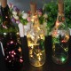 Тапа за бутилка с 8 LED светлини за декорации