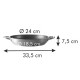 24 cm дълбок тиган с дръжки Tescoma от серия Grandchef