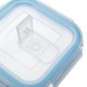 0,3 л херметична стъклена кутия за храна с отвор за пара Higlas