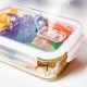 0,3 л херметична стъклена кутия за храна с отвор за пара Higlas