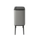 11 + 23 л. цвят минерално бетонно сиво кош за смет Brabantia от серия BO TOUCH