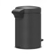 5 л. цвят минерално безкрайно сиво кош за смет с педал Brabantia от серия NEW ICON
