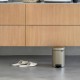 3 л. цвят шампанско кош за смет с педал Brabantia от серия NEW ICON
