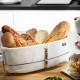 Бял овален панер за хляб GEFU от серия Brunch