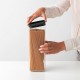 2,5 л квадратен буркан с тъмно сив капак Brabantia от серия Tasty+