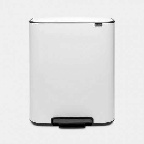 2 х 30 л бял кош за смет Brabantia от серия Bo Pedal