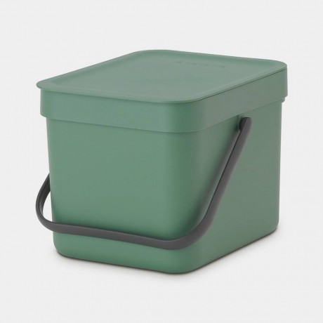 6 л цвят зелена ела кош за смет за разделно събиране Brabantia от серия Sort&Go