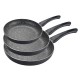 Тигани комплект MR-3468 NEW 20x4cm, 24x4.5cm, 28x5cm