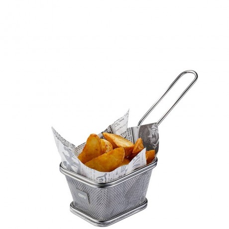 Малка кошница за сервиране на пържени картофки GEFU от серия BBQ