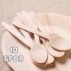 Купи 10 бр. дървени ЕКО лъжици за еднократна употреба