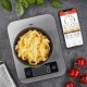 Дигитална Bluetooth кухненска везна с анализ на хранителни стойности GEFU модел SCORE
