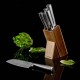 Дървен блок за ножове Brabantia от серия BLADE