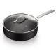 24 см дълбок тиган с капак Brabantia от серия CHROME