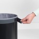 Купи 35 л. черен кош за пране с корков капак Brabantia