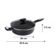 28 см индукционен тиган с керамично покритие и капак ZYLISS от серия COOK SUPERIOR