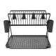 Сушилник за съдове сгъваем Brabantia SinkSide Dark Grey