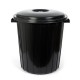 25 л черно кошче за боклук с капак Planet