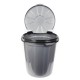 50 л. кош за отпадъци с капак на панта Dunya модел Ultima