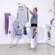 Сушилник за дрехи Brabantia Hangon 25m с допълнителен прът, Metallic Grey