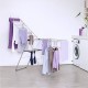 25 м сушилник за дрехи в метално сив цвят Brabantia от серия Hangon