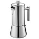 Гейзерна стоманена кафеварка за 6 чаши кафе GEFU от серия NANDO