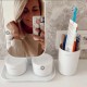 Бяло огледало с поставка за принадлежности Brabantia от серия ReNew