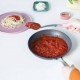 Лъжица за сервиране в цвят червено грозде Brabantia от серия TASTY +