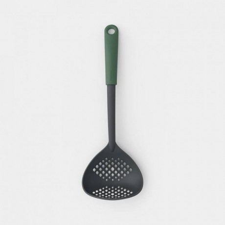 Решетъчна лъжица в цвят зелена ела Brabantia от серия TASTY +