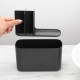 Тъмно сива кутия за аксесоари за баня Brabantia
