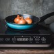 22 см емайлиран син тиган Metalac Posude от серия GRANIT INDUCTION
