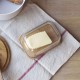 Купи Кутия за масло със стъклен капак и нож PEBBLY