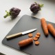 Купи 40 х 30 см черна многофукционална стъклена кухненска дъска