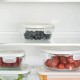 Сет от 3 бр кръгли стъклени кутии за храна с различни размери PEBBLY 