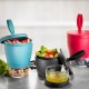 Купи Лазурно синя двойна кутия за закуски GEFU модел FOODIE