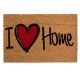 60 х 40 см изтривалка за входна врата с надпис I Love Home