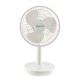 16 см бял настолен вентилатор с USB Diplomat модел DFX-363USB