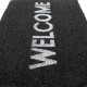 Изтривалка 40x60cm СИВА с надпис "WELCOME" (CR-5696C)