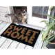 60 x 40 см правоъгълна изтривалка с кокосови влакна и надпис Sweet home