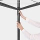 50 м цвят антрацит въртящ се простор с метален шиш Brabantia от серия LIFT-O-MATIC